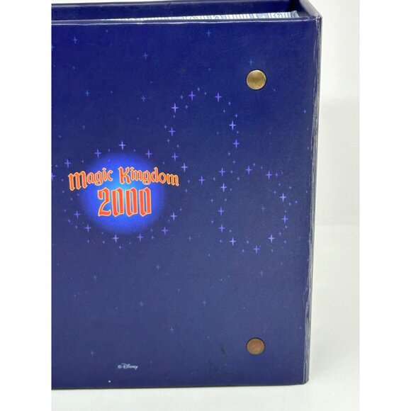 VTG 2000 Disney Magic Kingdom Photo Album | Mickey-Mouse Castle Fireworks Cover - Picture 5 of 11